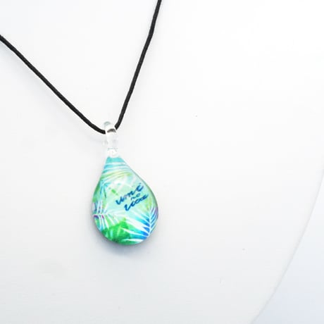 【夏限定】Uta Leaf ＜海の謌 umi no uta  GLASS JEWELRY＞ [UPMW-022]