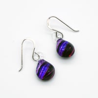 ピアス／イヤリングSサイズ　Purple Line