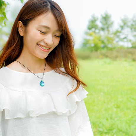 ＜Emerald Line セット＞ ネックレス＋ピアスSサイズ[NDM-B-022][PDS-B-022]