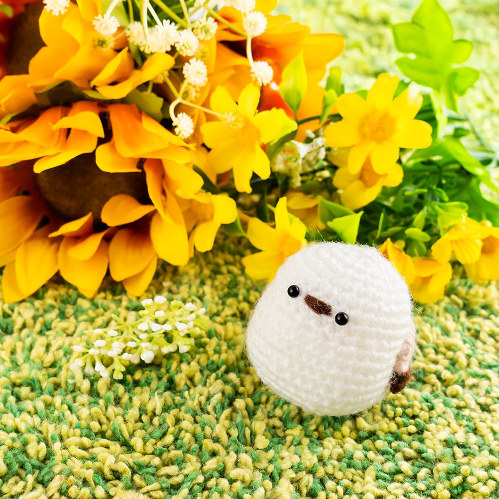 【オーダーページ】編みぐるみ　マーカー　シマエナガ　ハート　花　いちご　セット オーダーページ】編みぐるみ マーカー シマエナガ ハート 花 いちご