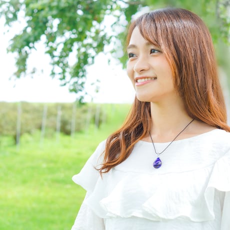 ＜Purple Line セット＞ ネックレス＋ピアスSサイズ[NDM-P2-004][PDS-P2-004]