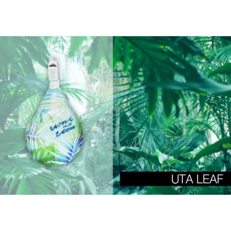 【夏限定】Uta Leaf ＜海の謌 umi no uta  GLASS JEWELRY＞ [UPMW-022]