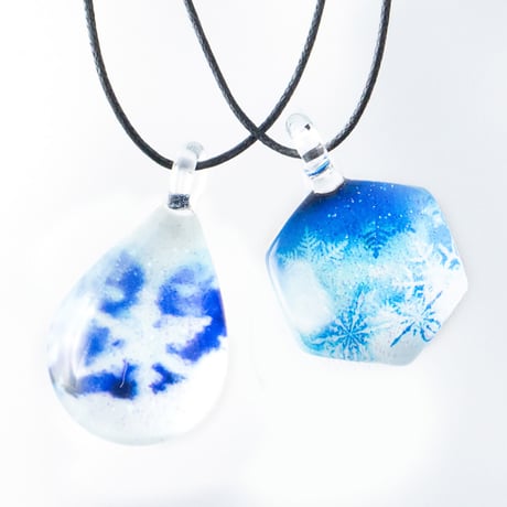 ＜SNOWモデル2個セット＞ 　Crystal Snow & HEXA PILED SNOW［NDM-B-037］［NHXM-B-101］