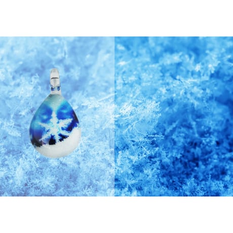 ドロップMサイズ　Crystal Snow [NDM-B-037]
