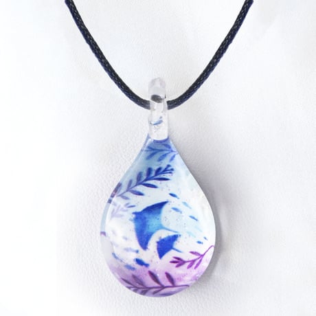 【夏限定】Chura Manta＜海の謌 umi no uta  GLASS JEWELRY＞ [UPMW-019]