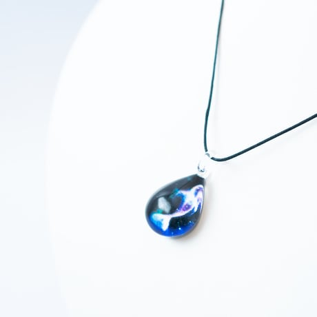 【夏限定】Dolphin ＜海の謌 umi no uta  GLASS JEWELRY＞ [UPMW-004]