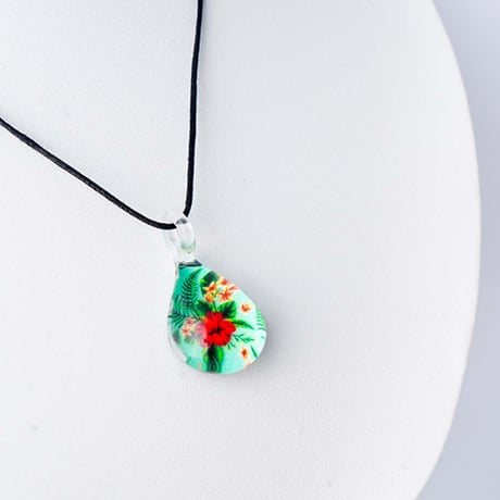 【夏限定】Summer Flower ＜海の謌 umi no uta  GLASS JEWELRY＞[UPMW-012]