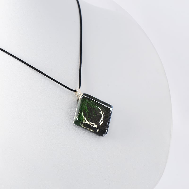 モールドスクエアMサイズ EZOSIKA HORN - GREEN [NMS6M-G2-101