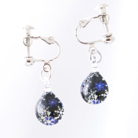 ＜SNOWモデル2種セット＞ ネックレス＋ピアス／イヤリングSサイズ