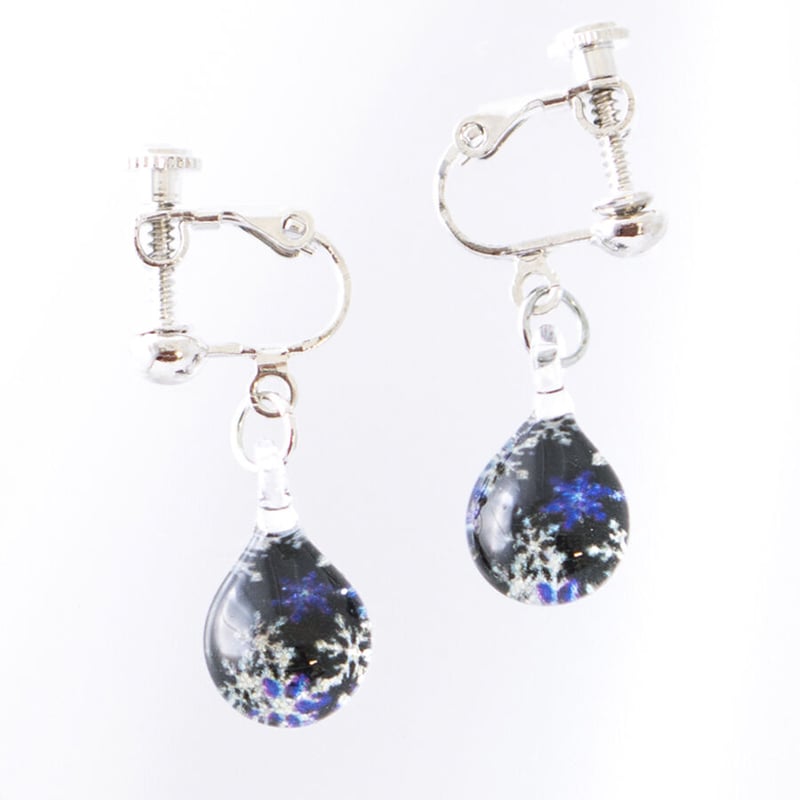 SNOWモデル2種セット> ネックレス+ピアス/イヤリングSサイズ SNOWモデル2種セット> ネックレス+ピアス/イヤリングSサイズ