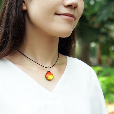 【夏限定】Sunset Ocean ＜海の謌 umi no uta  GLASS JEWELRY＞ [UPMW-014]