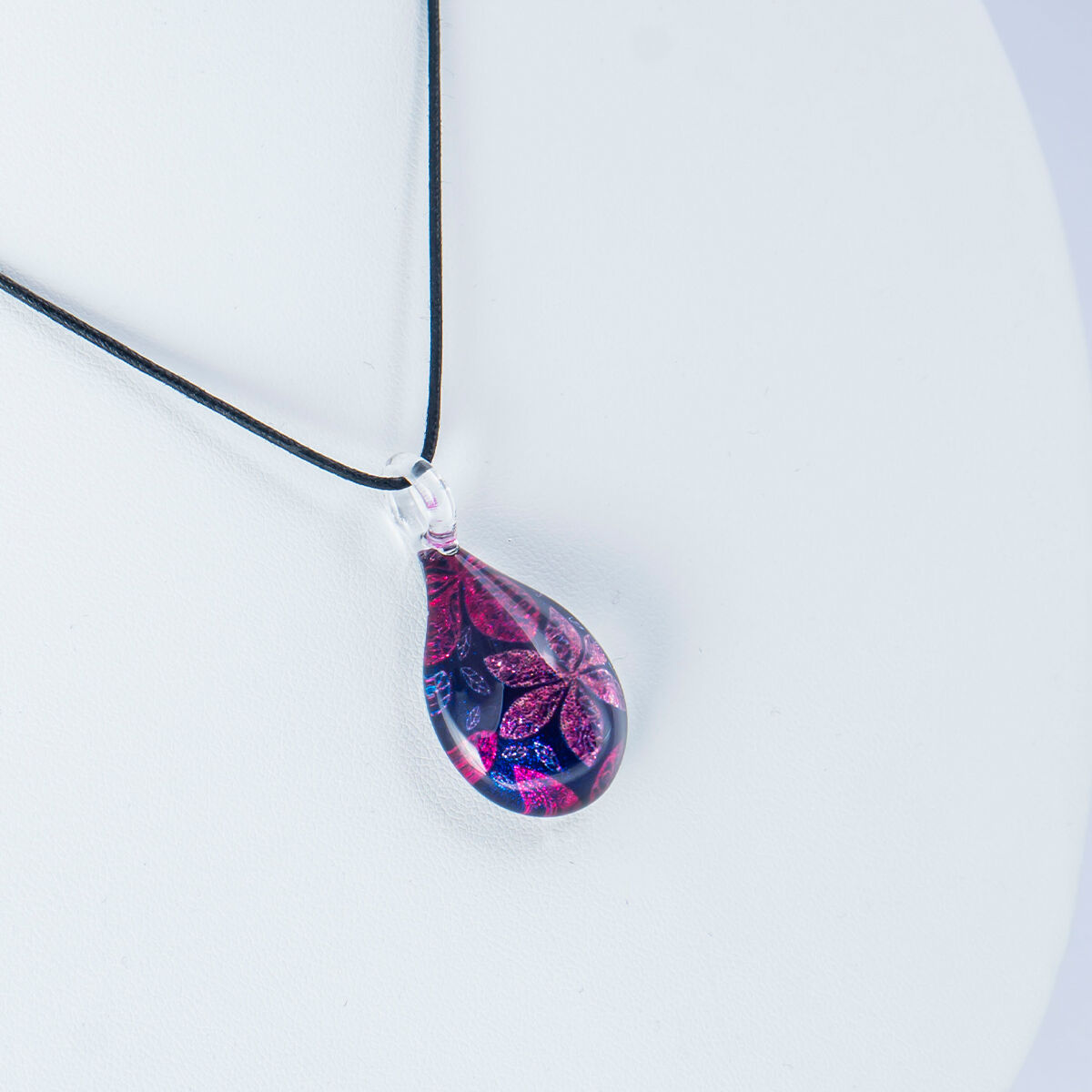 夏限定】Purple Flower＜海の謌 umi no uta GLASS JEWELR
