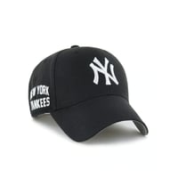'47 6PANEL CAP (Yankees MVP) BLACK / WHITE