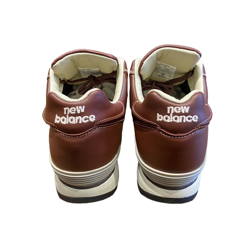 NEW BALANCE (M670 MADE IN ENGLAND) BROWN / WHIT...