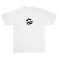 SECRET FRESH S/S T-SHIRTS (Cherry Bomb) WHITE