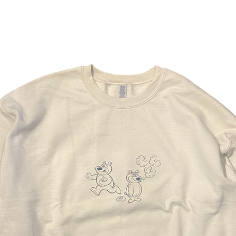 CAMPGANG CREWNECK SWEAT (Unreleassed②) SAND