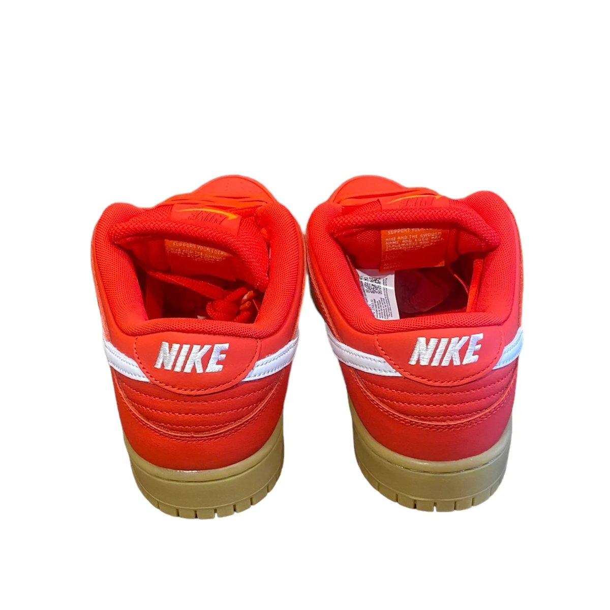 NIKE (NIKE SB DUNK LOW PRO) RED / WHITE [27cm]