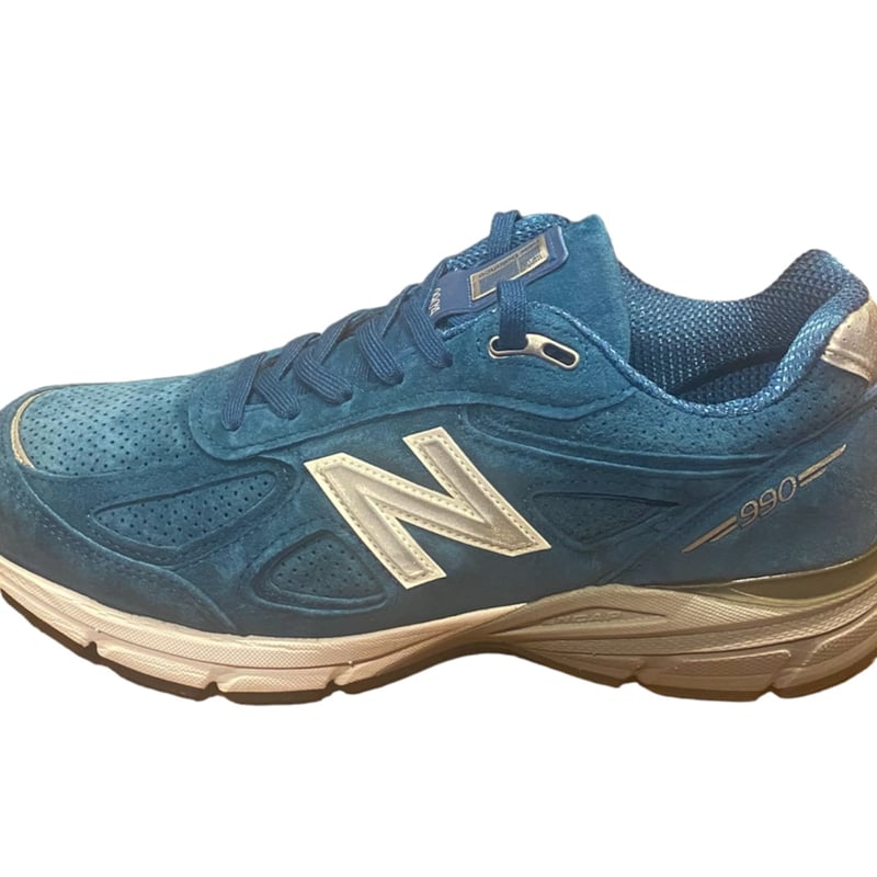 NEW BALANCE (M990 MADE IN USA) BLUE / GRAY [27c NEW BALANCE (M990 MADE IN USA) BLUE / GRAY [27c