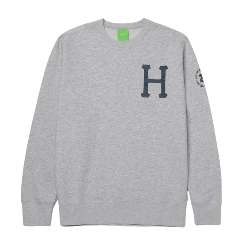 HUF CREWNECK SWEAT (FOREVER) GRAY | re:create O
