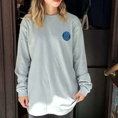 re:create L/S T-SHIRTS (Two sides of the same earth) S.GREEN
