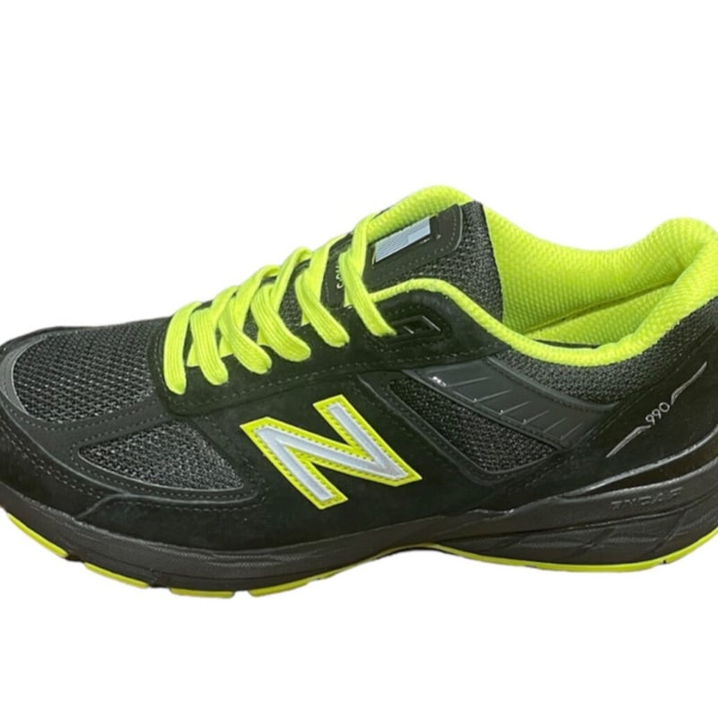 NEW BALANCE (M990 MADE IN USA) BLACK / YELLOW [ NEW BALANCE (M990 MADE IN USA) BLACK / YELLOW [