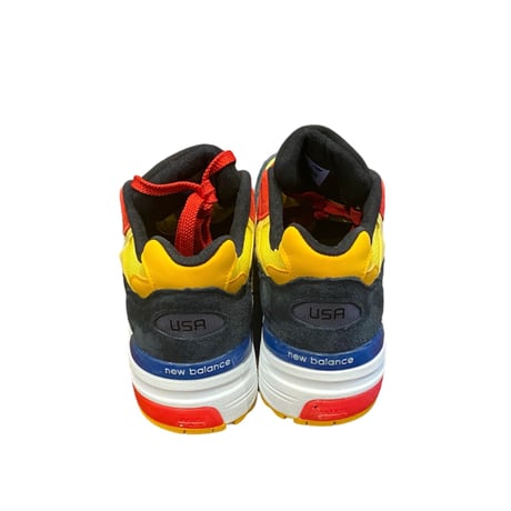 NEW BALANCE (M992 MADE IN USA) YELLOW / RED