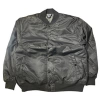 re:create STADIUM JACKET (OG LOGO) BLACK