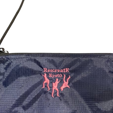 re:create NYLON SACOCHE (TOMMY BOY) NAVY