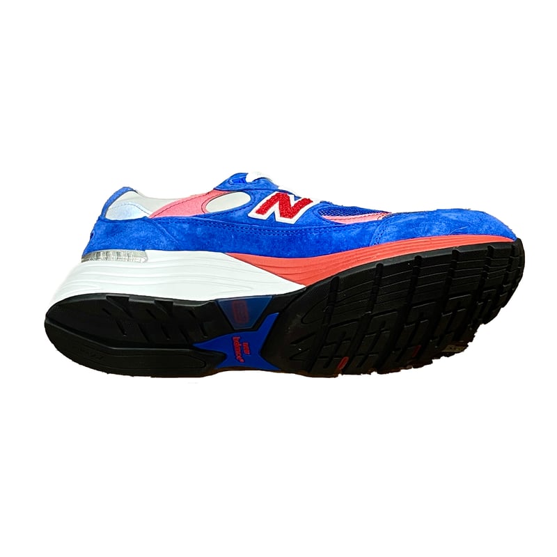 NEW BALANCE (M992 MADE IN USA) BLUE / RED | re:...