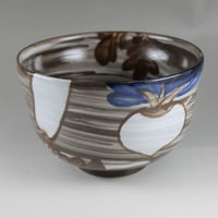 今岡都 色絵掛分紅葉茶碗【茶道具／茶碗／桐箱／新作】 | 龍門堂