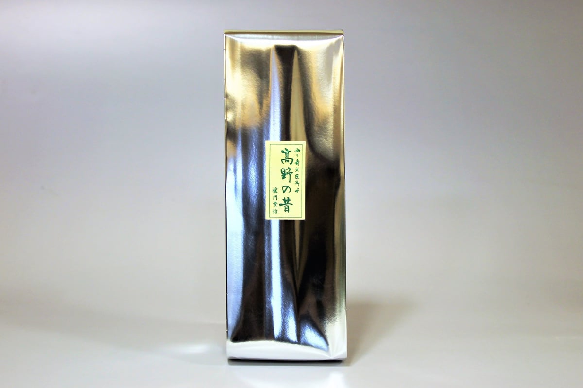 抹茶 高野の昔 100g 袋入り【濃茶】 | 龍門堂