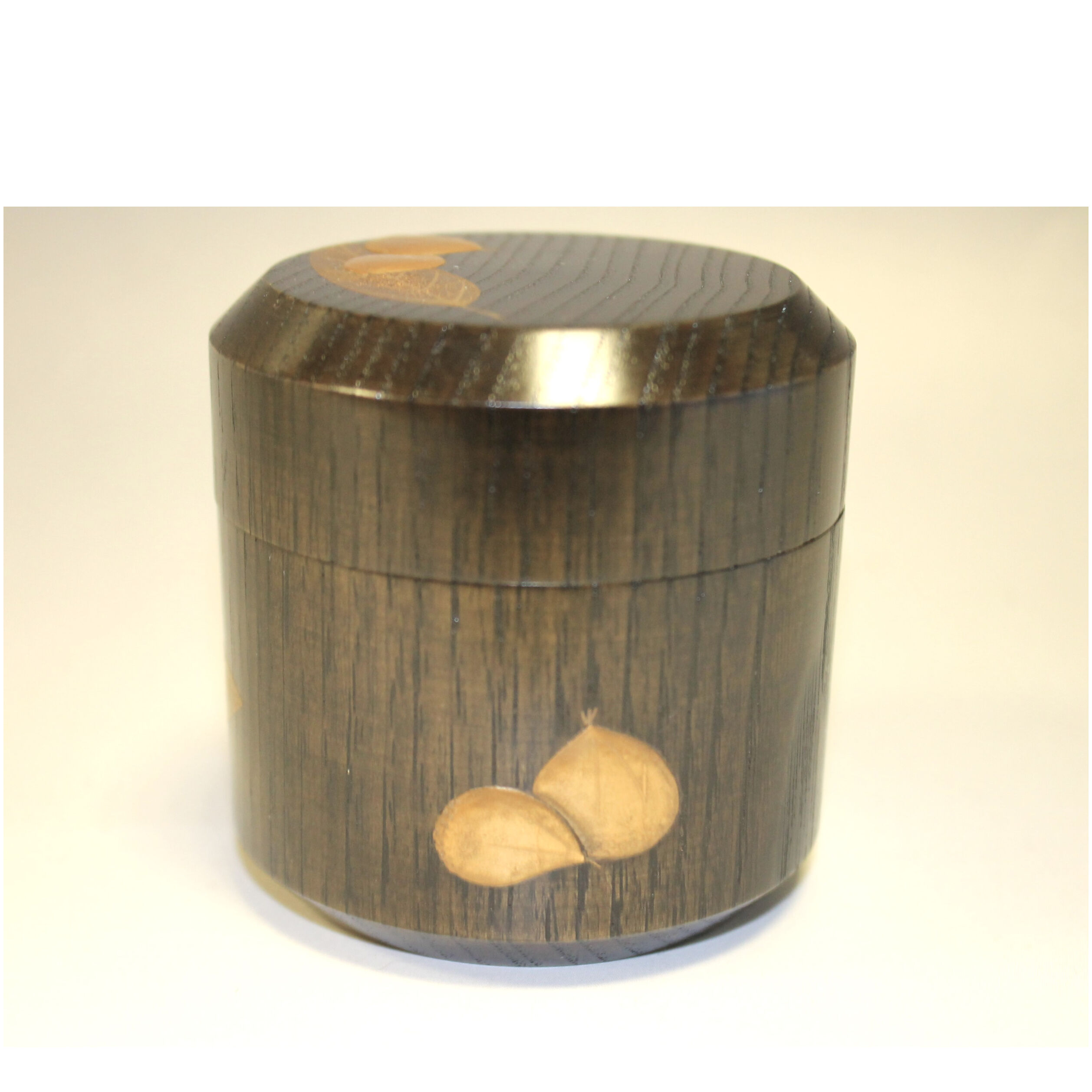 米本匠伯 輪島塗栗木地栗蒔絵雪吹【茶道具／棗／輪島塗】 | 龍門堂