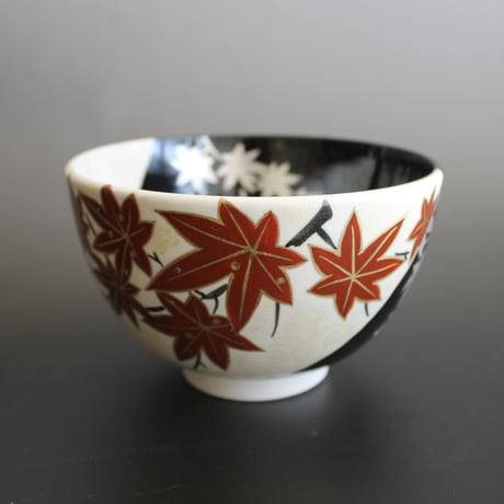 茶道具 通次阿山 色絵 青楓 茶碗 CATEGORY 茶碗 | 龍門堂
