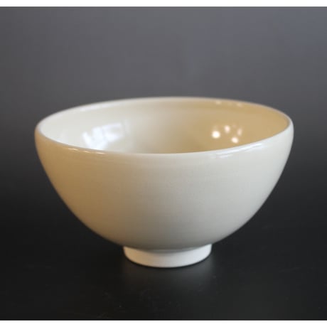 今岡三四郎 浮彫柿茶碗【茶道具／茶碗／桐箱入／新作】