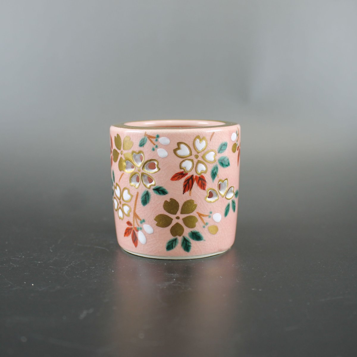 蓋置モール流水に桜