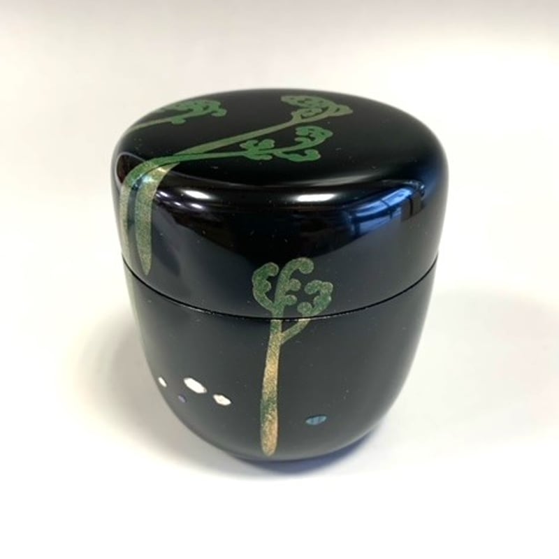 輪島復興支援】輪島市漆芸家 今井千鶴 蕨蒔絵中棗 | 龍門堂