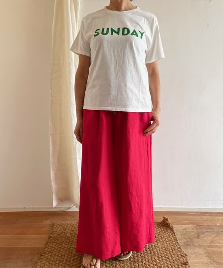 HSKK016 オーガニックコットンロゴTシャツ
