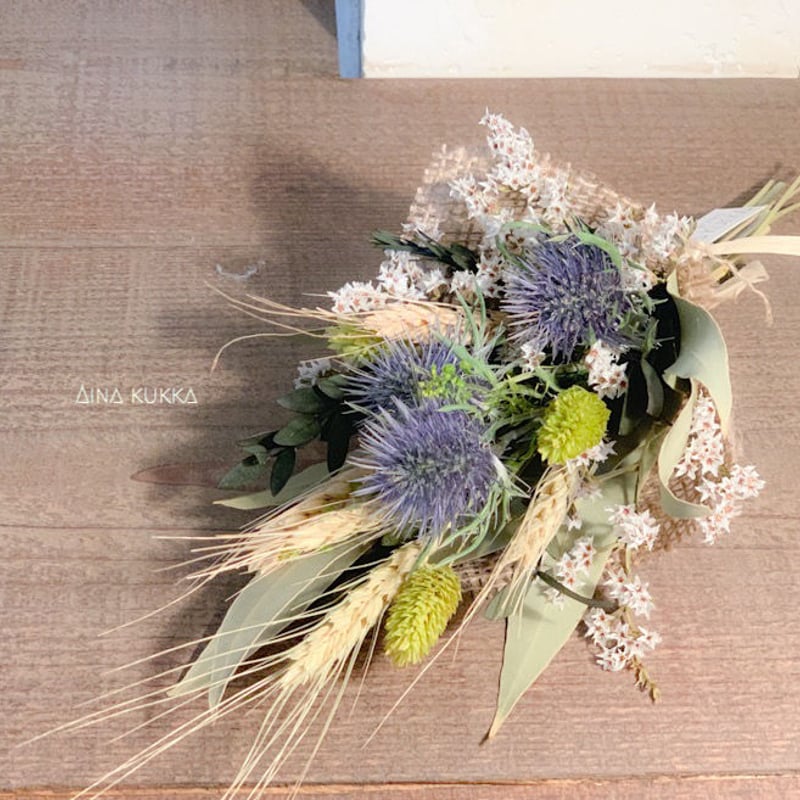 ミニスワッグ(花束)]カラー2種/ドライフラワー | Flower works AINA K