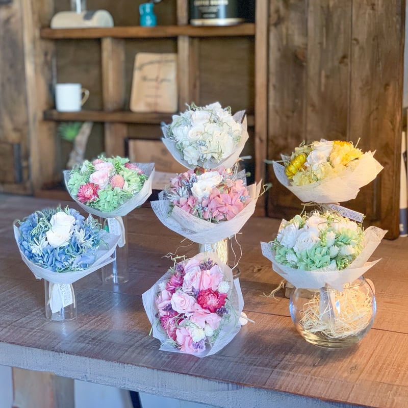 【専用】プリザーブドフラワー　ドライフラワー　花束　ミニブーケ ドライフラワーミニブーケ | ドライフラワー | プリザーブドフラワー