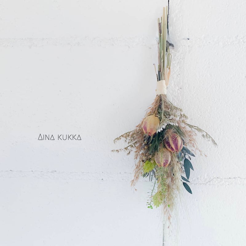 ミニスワッグ(花束)]カラー2種/ドライフラワー | Flower works AINA K