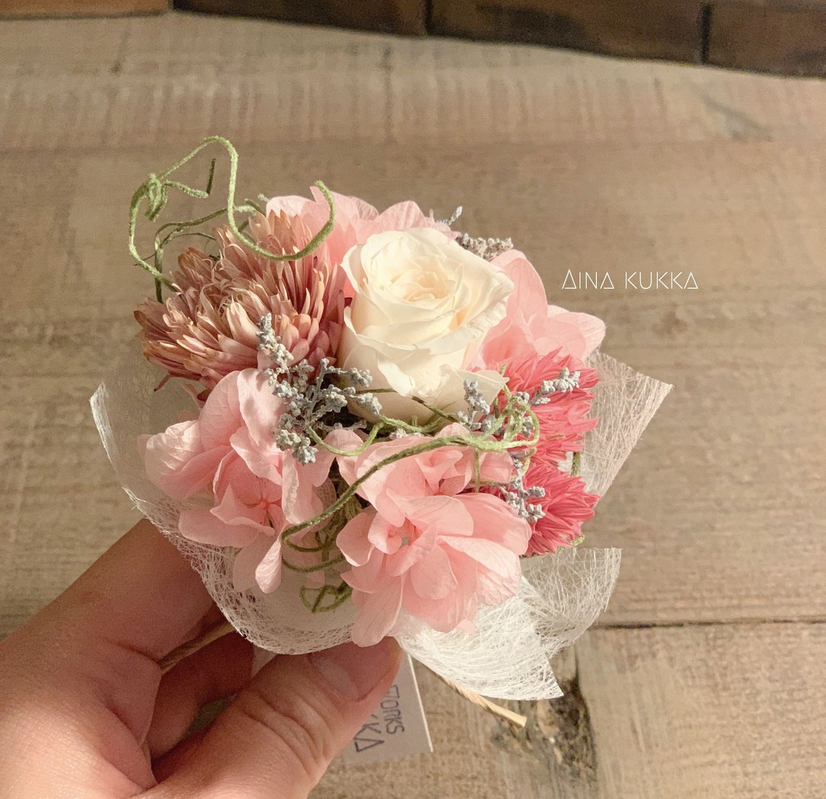 プチブーケ] カラー6種/プリザーブドフラワー | Flower works