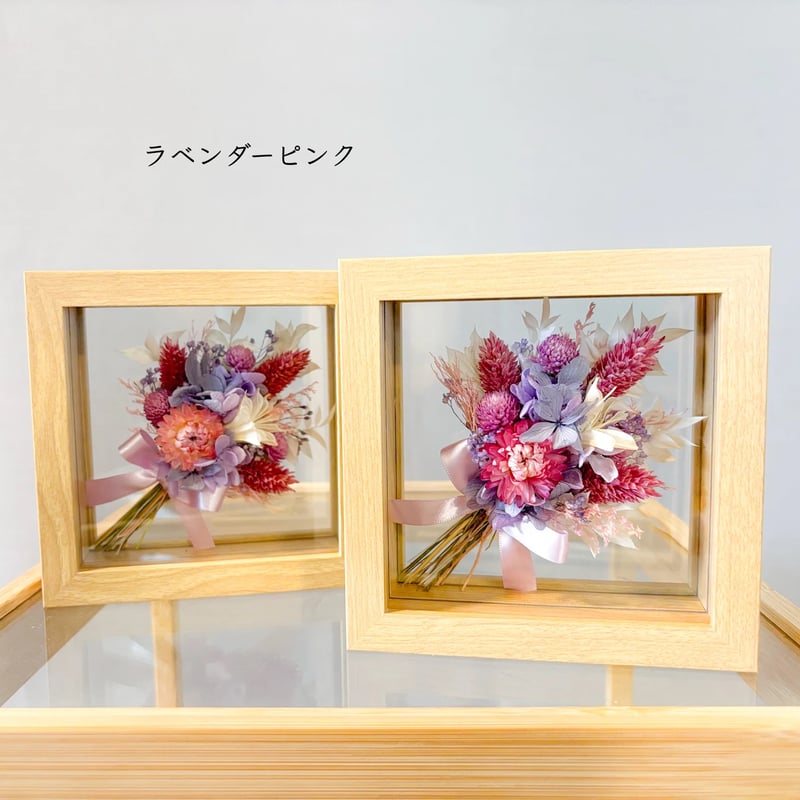 プリザーブドフラワー　ブーケ　フレーム　アレンジ 18d693a0d37c4c7580b5e70c6c437a