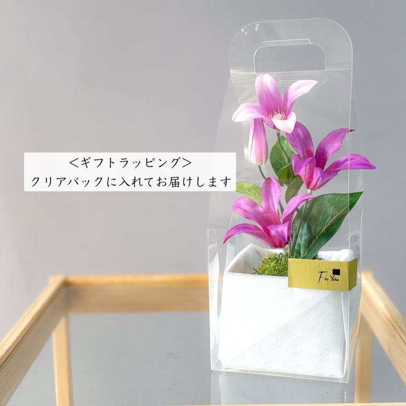 燈花・クレマチス]LEDワックスライト/アーティフィシャルフラワー