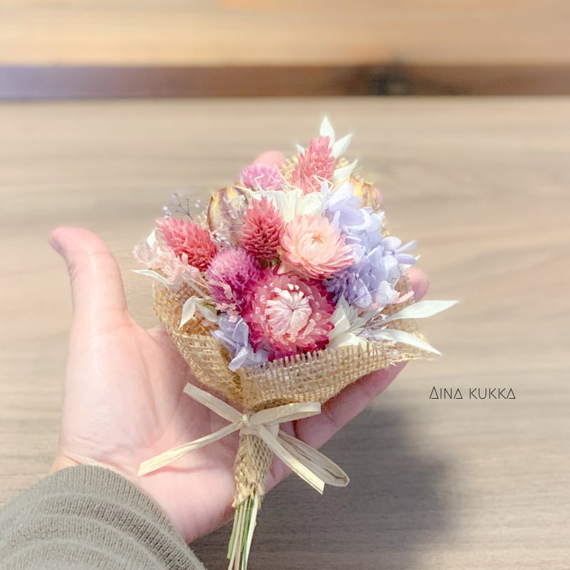 【専用】プリザーブドフラワー　ドライフラワー　花束　ミニブーケ Amazon｜ミニブーケ 花束 バラ プリザーブドフラワー ドライ