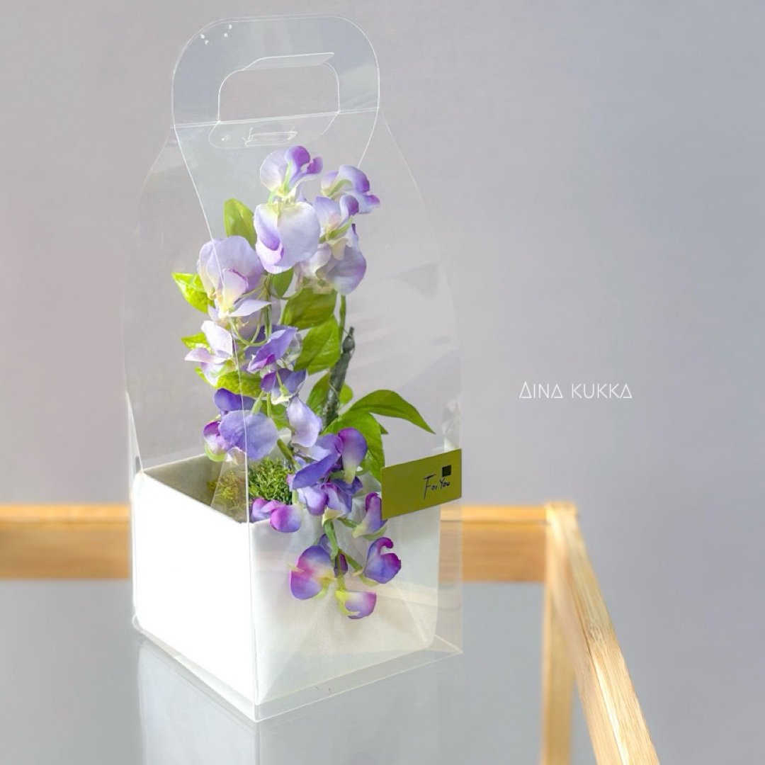 燈花・藤]LEDワックスライト/アーティフィシャルフラワー | Flower