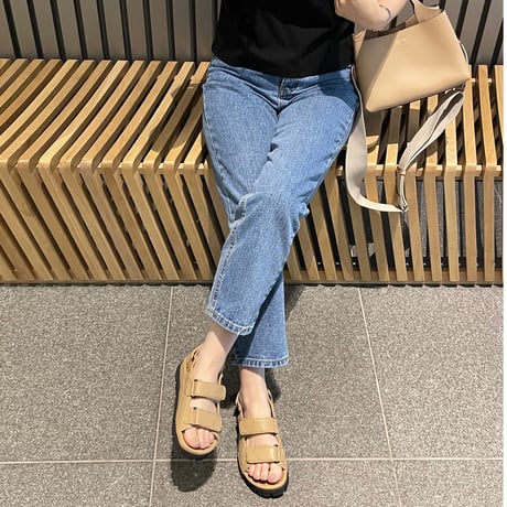 Matelasse quilt sandal