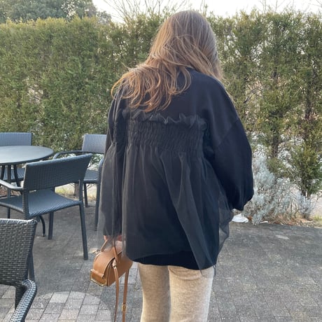 Feminine knit(Black)