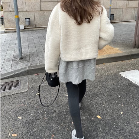 Warm heat rib tights