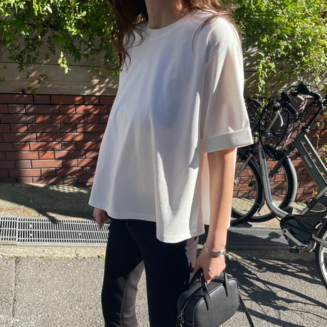 Roll-up flare tops(White)