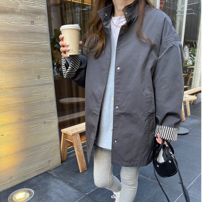 Soutien collar coat | K